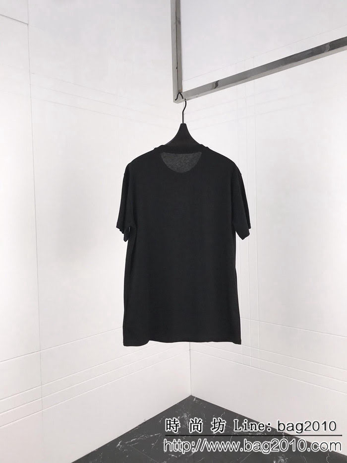 BURBERRY巴寶莉 19ss早春 全新logo系列 小熊貼布圖案短袖 原版純棉面料 高版本男女同款 ydi2260
